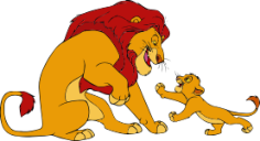 Lion King 5 Outline Icon Svg Set, Free Vectors File